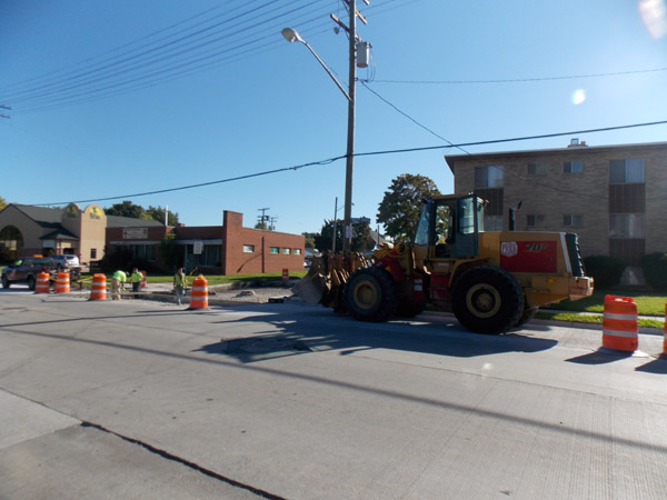 Perk Company, Inc. - Rocky River Dr. site work